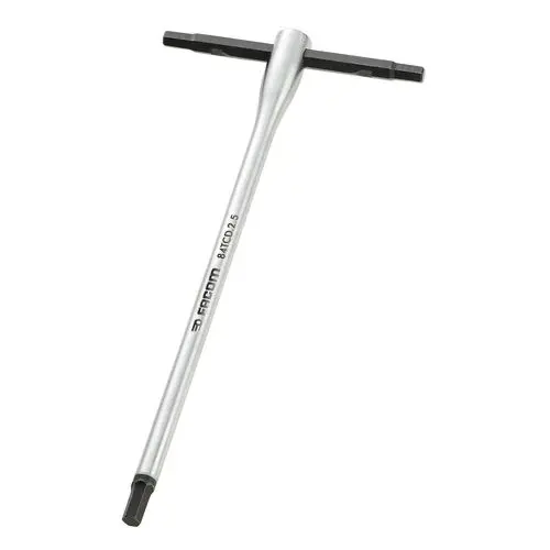 Produktfoto 1 von Facom metrisch  Innensechskant-Schlüssel 2.5mm T-Griff lang