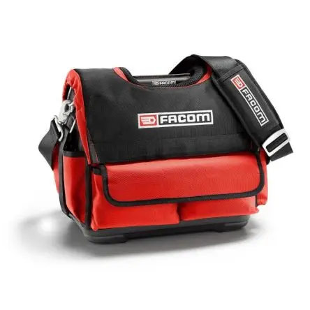 Produktfoto 1 von Facom Gewebe Werkzeugtasche mit Reißverschluss, Haken & Schleife, 240mm x 420 mm x 340 mm Schultergurt