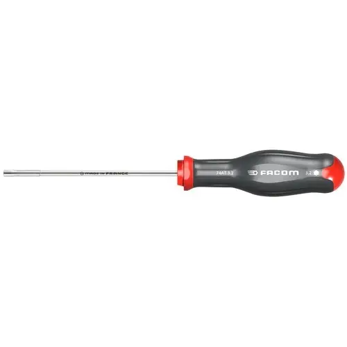 Produktfoto 1 von Facom 9 mm Sechskant Steckschlüssel-Handgriff, Länge 245 mm / Klinge 125 mm
