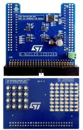 Produktfoto 1 von STMicroelectronics LED1202, X-NUCLEO-LED12A1 Stromüberwachungseinheit, X-NUCLEO-LED12A1 LED-Treiber, für STM32 Nucleo