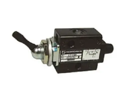 Produktfoto 1 von RS PRO, Handkipphebel super X manual 3/2 valve Pneumatik-Steuerventil, G G 1/8, Zinkdruckguss III B