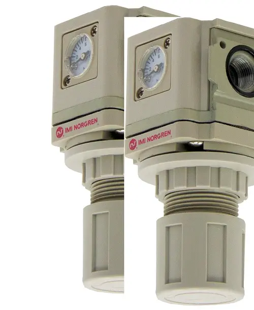 Produktfoto 1 von RS PRO 49 Pneumatikregler G 3/8 10 bar 25 L/s G