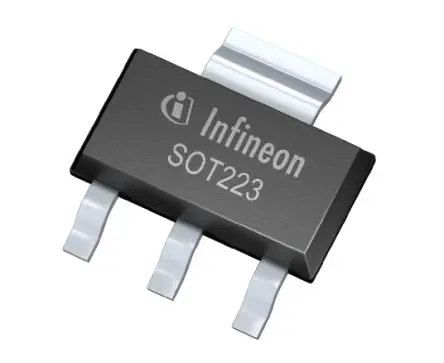 Produktfoto 1 von Infineon ISP Typ P-Kanal, Oberfläche MOSFET Erweiterung 100 V / 3.9 A 5 W, 3-Pin SOT-223