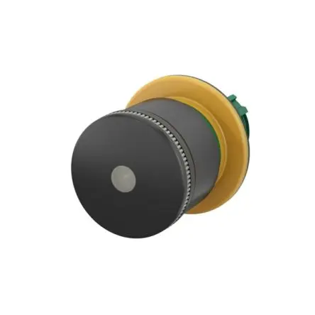 Produktfoto 1 von Eaton M22 Druckschalter Ø 22.5 mm, Schwarz Zugentriegelung Beleuchtet Pilzkopf, IP66
