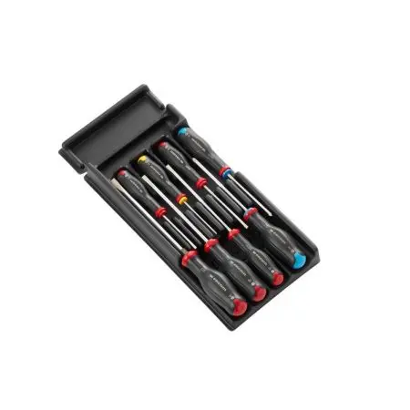 Produktfoto 1 von Facom Protwist, 8-teilig Geschlitzt, Pozidriv, Phillips