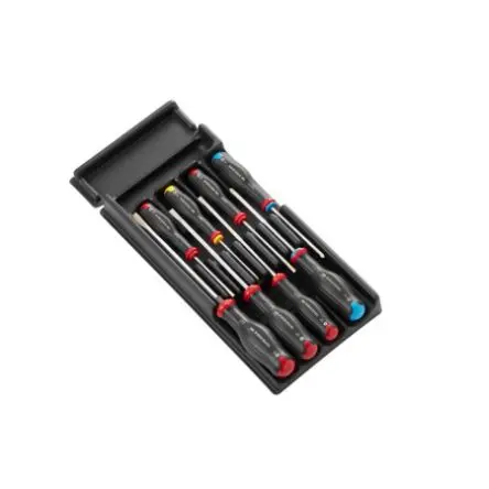 Produktfoto 1 von Facom Schraubendrehersatz Protwist, 8-teilig Geschlitzt, Pozidriv, Phillips