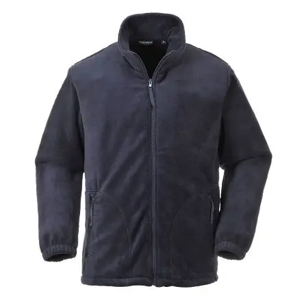 Produktfoto 1 von Portwest F400 Argyll Heavy Fleece Unisex Fleece-Jacke, Anti-Pilling-Ausrüstung Fleece, 100 % Polyester Marine, Größe 2XL