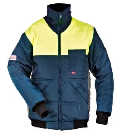 Produktfoto 1 von Flexitog Unisex Kälteresistent Jacke Polyester Marine, Gelb, Größe L
