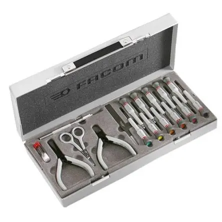 Produktfoto 1 von Facom Micro-Tech-Werkzeug Werkzeugsatz, Tasche 16-teilig