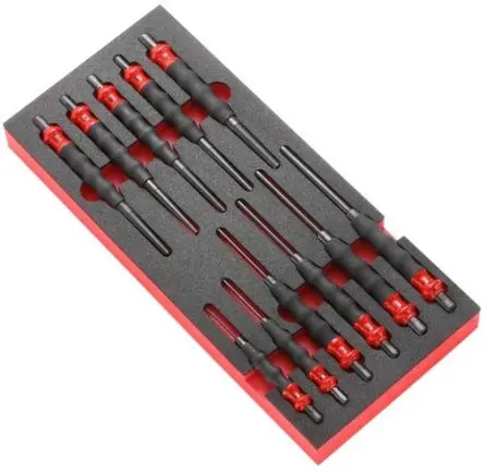 Facom Splintentreiber Satz, 11-teilig, Länge 188 mm, Drift