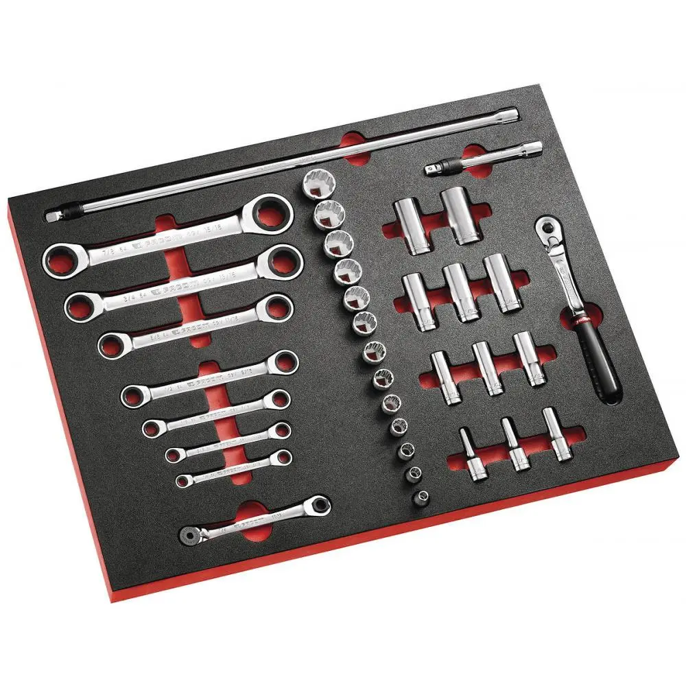Produktfoto 1 von Facom Auffangwanne Schaum, 4.2 kg, W 188 mm L 418 mm H 45 mm