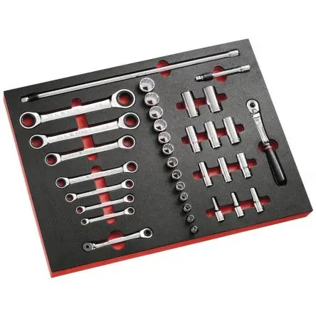 Produktfoto 1 von Facom Auffangwanne Schaum, 4.2 kg, W 188mm L 418 mm H 45 mm