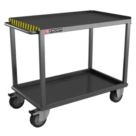 Produktfoto 1 von Facom 2 Gestellwagen, Metall Rahmen, max. 500 kg, 903 mm