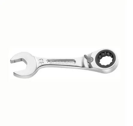 Produktfoto 1 von Facom Gabel‑Ring Ratschenschlüssel Chrom 7 mm, Länge 90.5mm