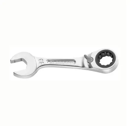 Produktfoto 1 von Facom Gabel‑Ring Ratschenschlüssel Chrom 8 mm, Länge 90.5mm