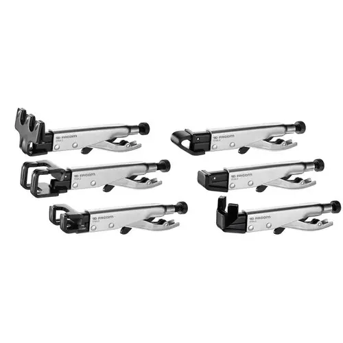Produktfoto 1 von Facom Gripzangen Set Abgewinkelt 6 Stk. Gripzange