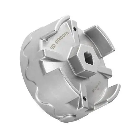 Produktfoto 1 von Facom Schraubenschlüssel Rohrzange, Metall Griff, Backenweite 106 mm