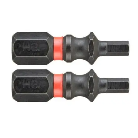 Produktfoto 1 von Facom 6.35 mm 3 mm Sechskant Schraubbit, Sechskant, 2-teilig, 47.5 mm