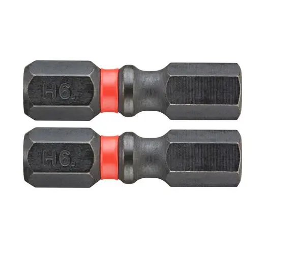Produktfoto 1 von Facom 25 mm 6 mm Sechskant Schraubbit, Sechskant, 2-teilig, 47.5 mm