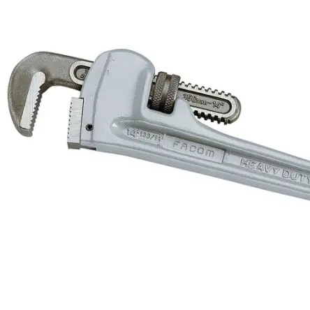 Produktfoto 1 von Facom Schraubenschlüssel Rohrzange, Metall Griff, Backenweite 60 mm, / Länge 350mm