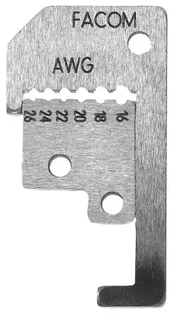 Produktfoto 1 von Facom Ersatzbacke Ersatzklingen für 165.1