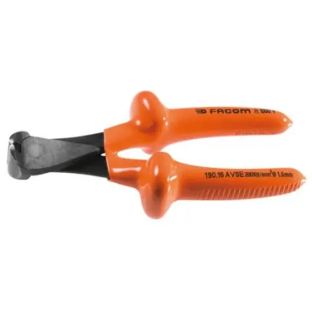 Produktfoto 1 von Facom Rundzange / Backen 7.5mm Gerade 170 mm VDE 1000V zugelassen ESD-Sicherheit