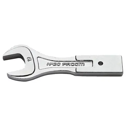 Produktfoto 1 von Facom, 12 x 7 mm Offenes Ende Offener Einsatz, Chrom, 12 mm