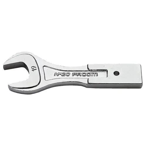 Produktfoto 1 von Facom, 12 x 7 mm Offenes Ende Offener Einsatz, Chrom, 17 mm