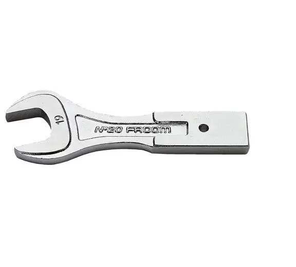 Produktfoto 1 von Facom, 12 x 7 mm Offenes Ende Offener Einsatz, Chrom, 18 mm