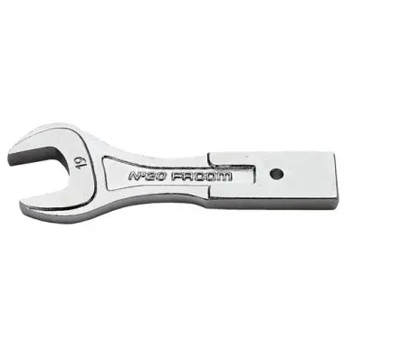 Produktfoto 1 von Facom, 12 x 7 mm Offenes Ende Offener Einsatz, Chrom, 18 mm