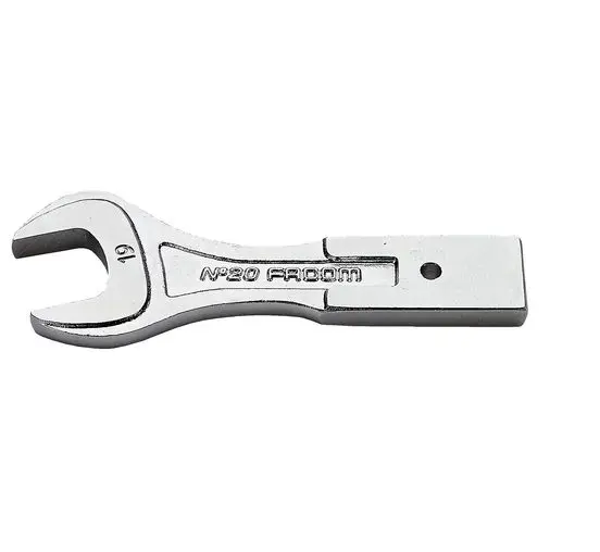 Produktfoto 1 von Facom, 12 x 7 mm Offenes Ende Offener Einsatz, Chrom, 21 mm