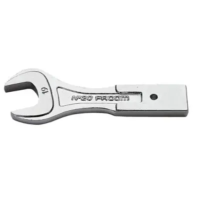 Produktfoto 1 von Facom, 12 x 7 mm Offenes Ende Offener Einsatz, Chrom, 22 mm
