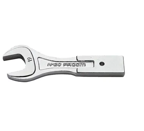 Produktfoto 1 von Facom, 12 x 7 mm Gabelschlüsseleinsatz Offener Einsatz, Chrom, 32 mm
