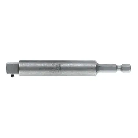 Produktfoto 1 von Facom 3/8 in 9.5 mm Vierkant Schraubbit, Vierkant, 1-teilig, 100 mm