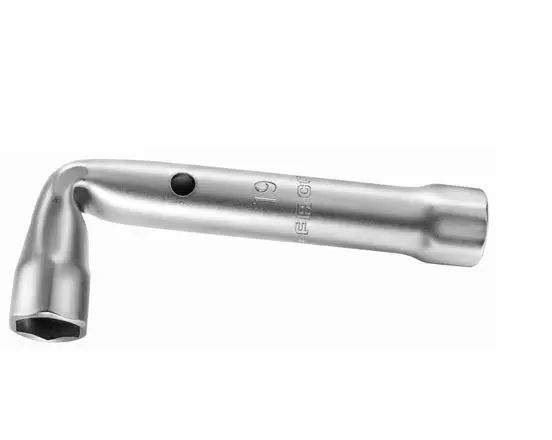 Produktfoto 1 von Facom Pfeifenkopfschlüssel Winkel Box Nicht parkend, Poliertes Chrom Griff, / Länge 163 mm