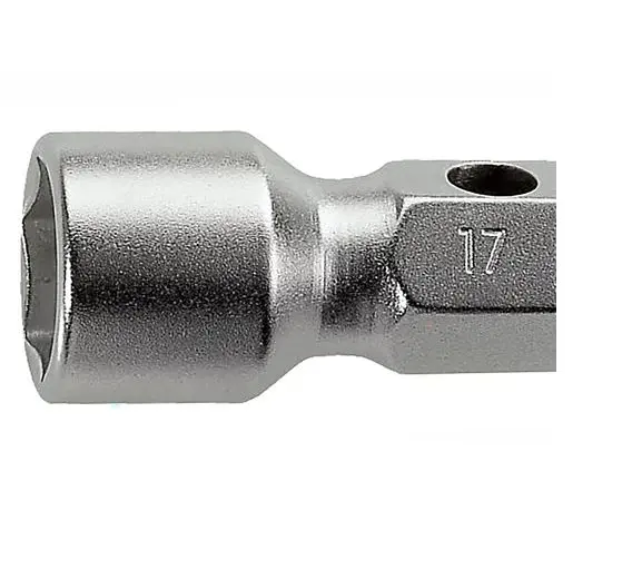 Produktfoto 1 von Facom 12 x 13 mm Sechskant Steckschlüssel Nicht parkend, Länge 140 mm