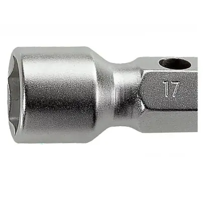 Produktfoto 1 von Facom 14 x 15 mm Sechskant Steckschlüssel Nicht parkend, Länge 150 mm