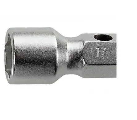 Produktfoto 1 von Facom 16 x 17 mm Sechskant Steckschlüssel Nicht parkend, Länge 160 mm