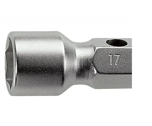 Produktfoto 1 von Facom 18 x 19 mm Sechskant Steckschlüssel Nicht parkend, Länge 170 mm