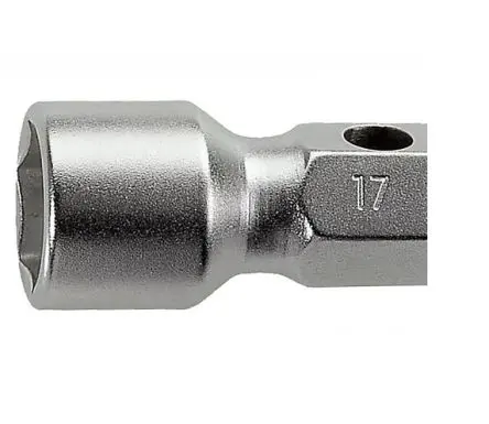 Produktfoto 1 von Facom 27 x 29 mm Sechskant Steckschlüssel Nicht parkend, Länge 200 mm