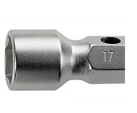 Produktfoto 1 von Facom 8 x 9 mm Sechskant Steckschlüssel Nicht parkend, Länge 120 mm