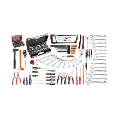 Produktfoto 1 von Facom Mechanisches Werkzeugset Werkzeugsatz, Rahmenklemme 147-teilig
