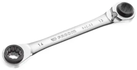 Facom Ratschenringschlüssel 12 x 14 mm, Länge 190 mm