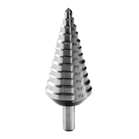 Produktfoto 1 von Facom HSS Zylindrisch Ø 10 mm 12-stufig, 6 mm → 37 mm