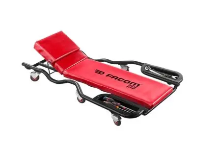 Produktfoto 1 von Facom Inspektions-Rollbrett Kippwagen aus Strukturschaum, bis 150 kg 100 mm