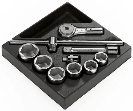 Produktfoto 1 von Facom Auffangwanne Kunststoff, 8.29 kg, W 376mm L 418 mm H 40 mm