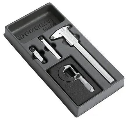 Produktfoto 1 von Facom Auffangwanne Polystyrol, 0.93 kg, W 175mm L 418 mm H 40 mm