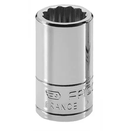 Produktfoto 1 von Facom 1/4 in 12-Kant Buchse SW 1/4 in 12-Kant x 6mm