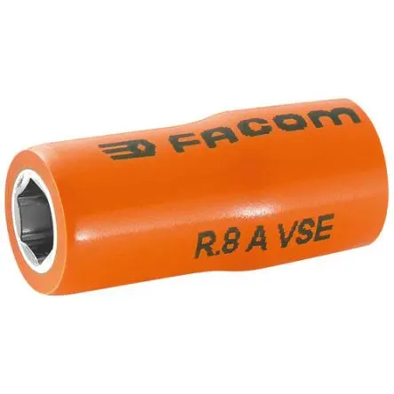 Produktfoto 1 von Facom 1/4 in 6-Kant Buchse SW 8 mm Vierkant x 22mm