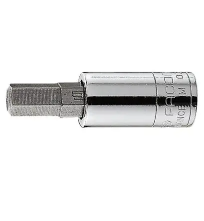 Produktfoto 1 von Facom 1/4 in Bit Buchse SW 10 mm Vierkant x 15mm
